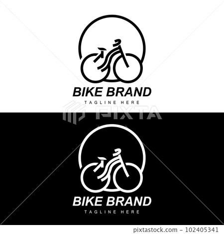 Bicycle Logo, Vehicle Vector, Bicycle Silhouette Icon, Simple Design Inspiration Bicycle Logo, Vehicle Vector, Bicycle Silhouette Icon, Simple Design Inspiration 102405341