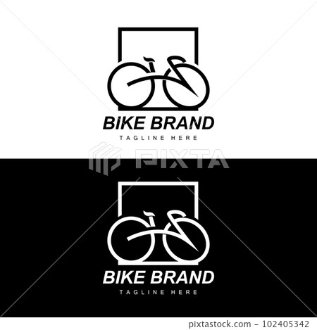 Bicycle Logo, Vehicle Vector, Bicycle Silhouette Icon, Simple Design Inspiration Bicycle Logo, Vehicle Vector, Bicycle Silhouette Icon, Simple Design Inspiration 102405342