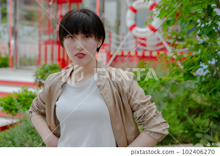 Young people Generation Z 102406270