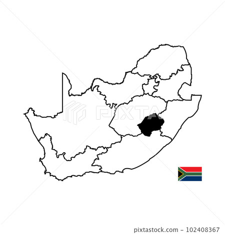 South Africa map icon South Africa map icon 102408367