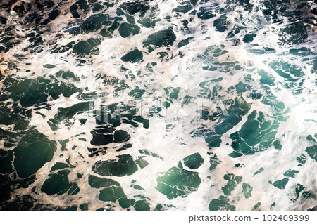 Blue waves, white sea foam background Blue waves, white sea foam background 102409399