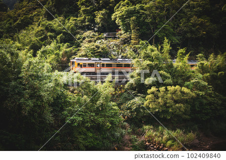 三貂嶺 行進中的火車 102409840