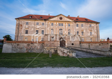 View to old fortress and castle in small town Holic in Slovakia View to old fortress and castle in small town Holic in Slovakia 102410368