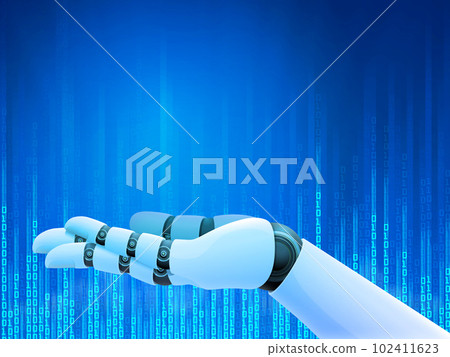 機器人手的形象 102411623