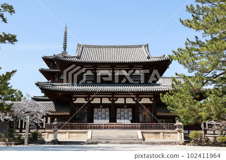 World Cultural Heritage Horyuji Five-storied Pagoda 102411964