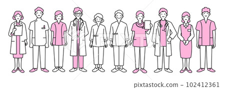 Hospital people 102412361