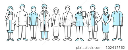 Hospital people 102412362