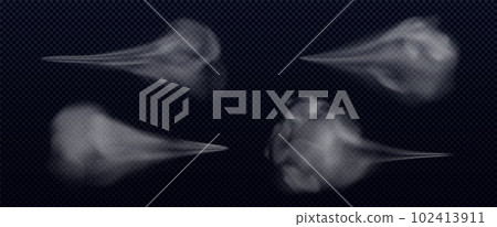 Dust water spray vector, air mist smoke effect 102413911
