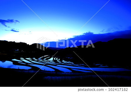 插秧前的小山千枚田 / 千葉縣鴨川市 插秧前的小山千枚田 / 千葉縣鴨川市 102417182