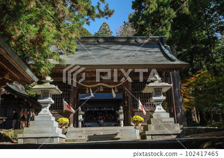 河口淺間神社,山梨縣富士河口湖町,氣氛莊嚴的神社 河口淺間神社,山梨縣富士河口湖町,氣氛莊嚴的神社 102417465
