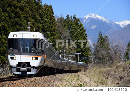 Mount Ontake and Chuo West Line Limited Express Shinano Mount Ontake and Chuo West Line Limited Express Shinano 102418820