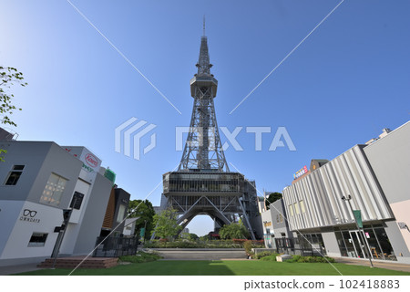 (Aichi Prefecture) Nagoya Cityscape Nagoya TV Tower and Hisaya Odori Park (Aichi Prefecture) Nagoya Cityscape Nagoya TV Tower and Hisaya Odori Park 102418883
