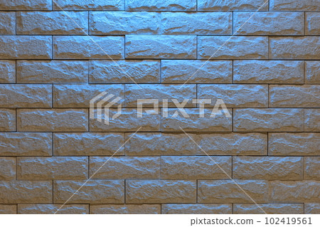 Blue stone wall 102419561