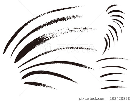 Brush writing line set 7 102420858