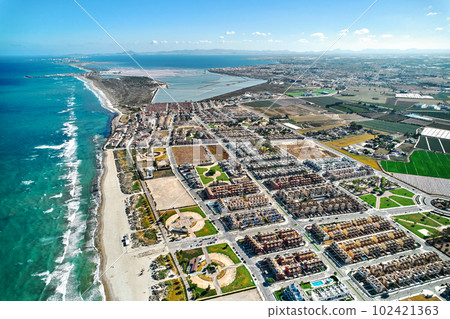 Modern houses of Campoverde. Costa Blanca. Spain Modern houses of Campoverde. Costa Blanca. Spain 102421363