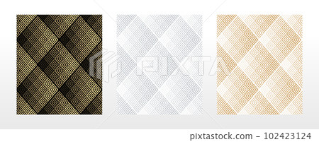 Set of abstract geometric patterns. Seamless vector backgrounds. Colored ornaments Graphic modern patterns Simple lattice graphic design Set of abstract geometric patterns. Seamless vector backgrounds. Colored ornaments Graphic modern patterns Simple lattice graphic design 102423124