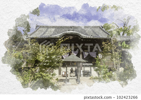 香川縣贊岐市四國八十八寺志堂寺86 102423266