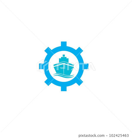 cruise ship icon 102425463