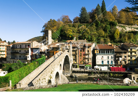 Camprodon in Pyrenees 102430209