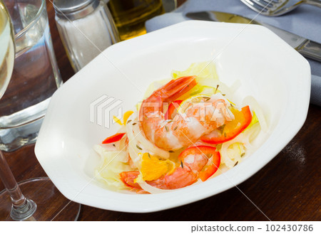 Shrimp ceviche 102430786