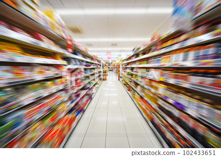 超市模糊圖像 102433651