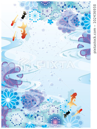 Cool summer Japanese style image background Cool summer Japanese style image background 102436938