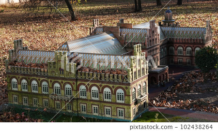 Kyiv, Ukraine November 11, 2021: the building of the National Chernivtsi University named after Yuriy Fedkovich in the city of Chernivtsi - Museum of Miniatures Kyiv 102438264