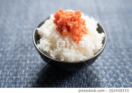 Large serving of mentaiko rice Large serving of mentaiko rice 102438333