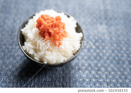 Large serving of mentaiko rice Large serving of mentaiko rice 102438335