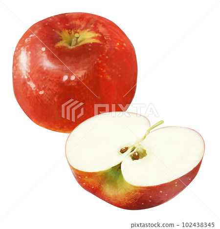 Real touch apple illustration Real touch apple illustration 102438345