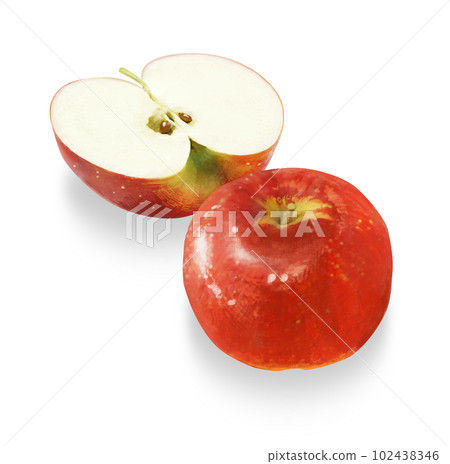 Real touch apple illustration Real touch apple illustration 102438346