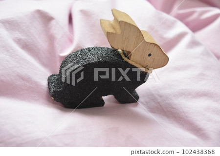 Rabbit wooden toy Rabbit wooden toy 102438368