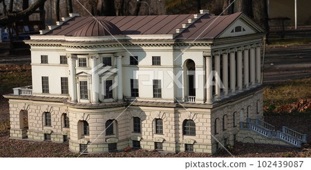 Kyiv, Ukraine November 11, 2021: The Palace of Cyril Rozumovsky - Museum of Miniatures in Kyiv 102439087