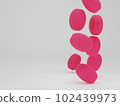 3d render, group of medicine pills tablets and capsules on blue background with copy space, medicine concepts, pharmaceutical concepts. 102439973