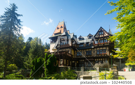 Pelisor Castle in Carpathian Mountains Pelisor Castle in Carpathian Mountains 102440508