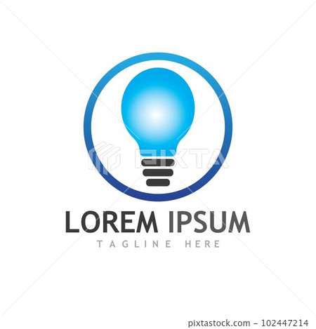 light bulb symbol icon 102447214