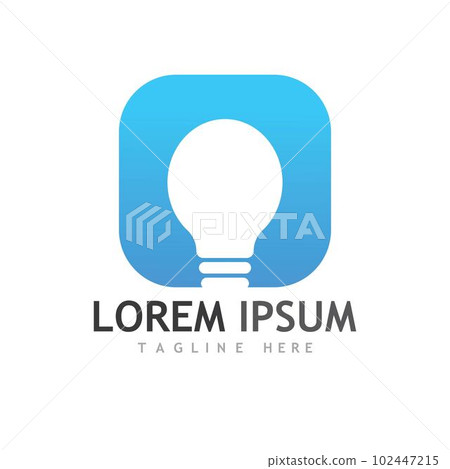 light bulb symbol icon 102447215