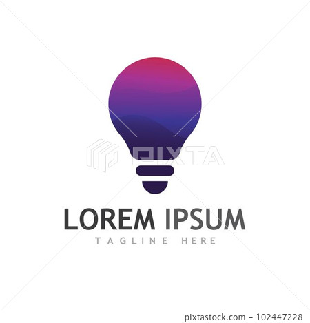 light bulb symbol icon light bulb symbol icon 102447228