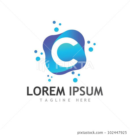 C Letter Logo Template 102447925