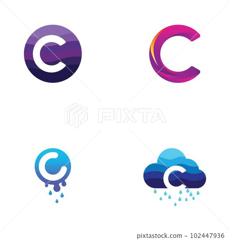 C Letter Logo Template 102447936