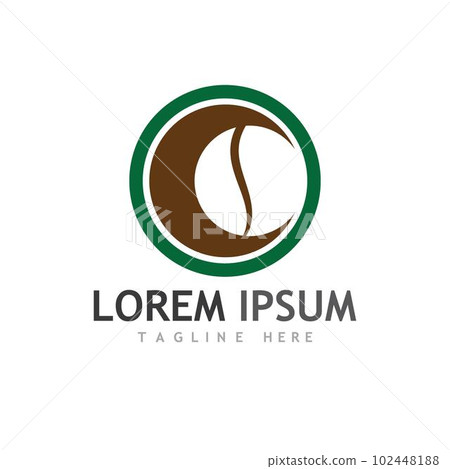 coffee bean icon vector coffee bean icon vector 102448188
