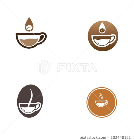 coffee bean icon vector coffee bean icon vector 102448191