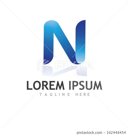 N Letter Logo Template 102448454