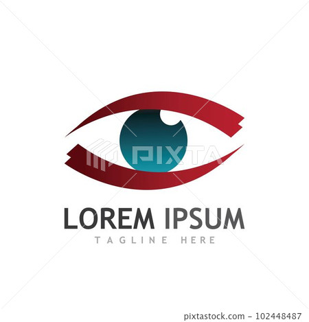 Eye Care vector logo design 102448487