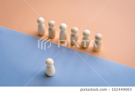 Leadership concept. Leadership concept. 102449063