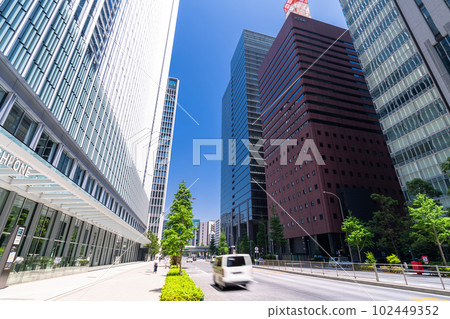 《東京》大手町辦公區，日本經濟的中心 102449352