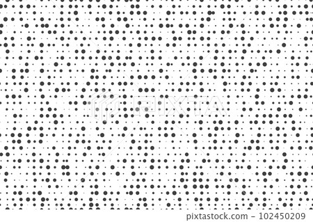 Dotted pattern. Grungy texture background. Abstract retro half tone design. Vector 102450209