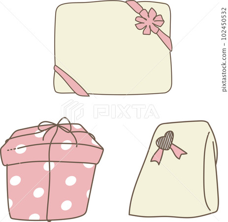 Illustration of various presents Illustration of various presents 102450532
