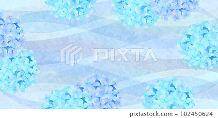 八仙花屬雨季花背景 八仙花屬雨季花背景 102450624