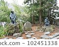 山寺廟的竹雕象 102451338